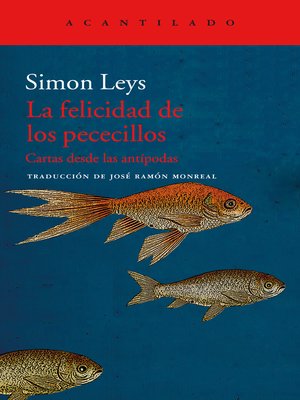 cover image of La felicidad de los pececillos